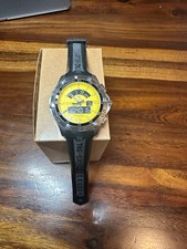 Conjunto completo TAG Heuer Aquaracer Chronotimer CAF1011 BA0821 amarelo digital analógico comprar usado  Enviando para Brazil