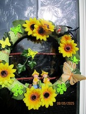 Türkranz wanddekoration blume gebraucht kaufen  Jessen