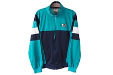 Używany, Vintage NEW BALANCE Kurtka dresowa Pełny zamek błyskawiczny Rozmiar L niebieska lata 90. sport wiatrówka na sprzedaż  PL