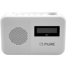 PRZENOŚNE RADIO DAB+/FM Z BLUETOOTH, BIAŁE, ZASILANE BATERYJNIE na sprzedaż  PL