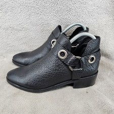 Botas de tornozelo Kaanas Shoes femininas tamanho 6.5 couro preto Morelia arnês, usado comprar usado Botas de tornozelo Kaanas Shoes femininas tamanho 6.5 couro preto Morelia arnês, usado comprar usado  Enviando para Brazil