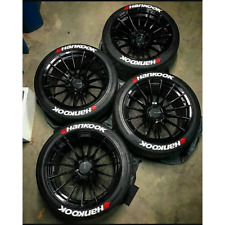Usado, 8X Adesivo para Letras de Pneus HANKOOK para Rodas 15"-24" Letras Altura 1,38" comprar usado  Enviando para Brazil