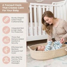 2 capas extras de bambu Kiddo Vibes Baby Changing Moses cesta caddy confortável  comprar usado  Enviando para Brazil
