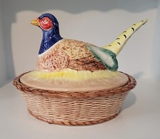 Rare majolica pheasant for sale  Pensacola