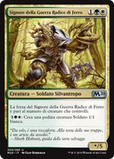 Mtg ironroot warlord usato  Bari