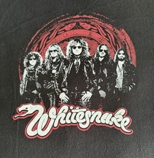 Whitesnake shirt black for sale  UK
