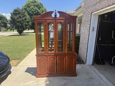 Solid wood lighted for sale  Locust Grove