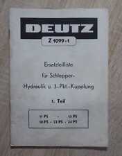 Deutz schlepper 11ps gebraucht kaufen  Recke