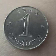 Piece centime 1963 d'occasion  Carpentras