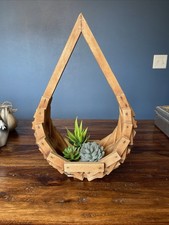 Boho wooden teardrop for sale  East Troy