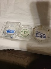 Vintage glass ashtrays for sale  Perry