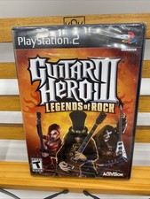 Playstation 2 PS2 Guitar Hero III 3: Legends of Rock Sony Novo em Folha Jogo Selado comprar usado Playstation 2 PS2 Guitar Hero III 3: Legends of Rock Sony Novo em Folha Jogo Selado comprar usado  Enviando para Brazil