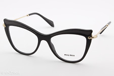 Armações de óculos femininas Miu Miu VMU06P VIE-1O1 olho de gato preto aro completo 51mm comprar usado  Enviando para Brazil