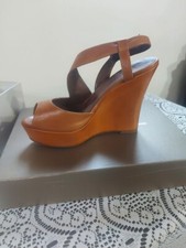 Scarpe zeppa fiori usato  Lucca