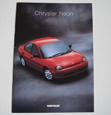 Usado, Chrysler. Neon. Chrysler Neon. Folheto de vendas de outubro de 1997 comprar usado  Enviando para Brazil