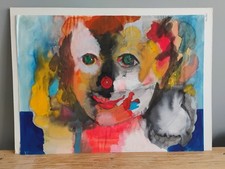 Large original gouache for sale  CLEVEDON
