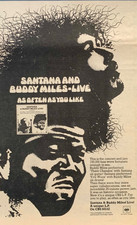CARLOS SANTANA & BUDDY MILES 1972 vintage IMPRESSÃO ANÚNCIO AO VIVO comprar usado CARLOS SANTANA & BUDDY MILES 1972 vintage IMPRESSÃO ANÚNCIO AO VIVO comprar usado  Enviando para Brazil