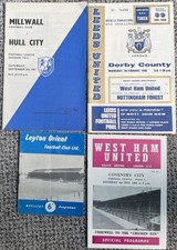 Assorted football programs for sale  BRISTOL