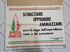 Manifesto viterbo msi usato  Viterbo