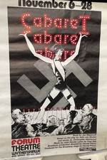 cabaret poster for sale  MANCHESTER