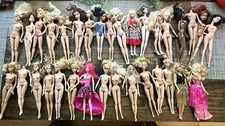 Usado, Lote de bonecas Barbie Disney vintage anos 90 Y2K Mattel peças nuas cabeça artesanato cabelo comprar usado  Enviando para Brazil