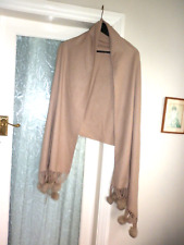 Ladies beige cashmere for sale  LEICESTER