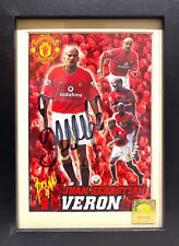 Juan veron manchester for sale  CAMBERLEY