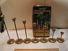 Vtg brass candle for sale  Ponca City