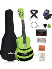 Pequeno pacote de madeira de cordas de náilon para guitarra clássica acústica iniciante de 30 pol. comprar usado  Enviando para Brazil