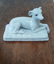 Vintage white greyhound for sale  BIGGAR