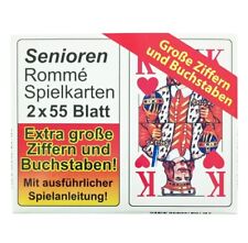Senioren romme spielkartenset gebraucht kaufen Senioren romme spielkartenset gebraucht kaufen  Rieste