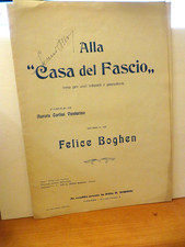 Spartito musicale. alla usato  Firenze