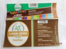 Bieretiketten lammbrauerei unt gebraucht kaufen Bieretiketten lammbrauerei unt gebraucht kaufen  Grünhufe,-Lüdershagen