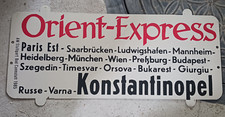 Bundesbahn zuglaufschild rient gebraucht kaufen  Winterbach