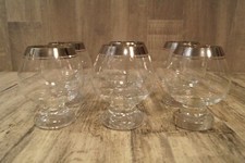 Cognacglas silberrand gläser gebraucht kaufen  Saarbrücken