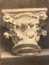 Beaux Arts & Arquitetura & Etude & Gazebo & Lápis Xix ° Th Century & Francês comprar usado  Enviando para Brazil