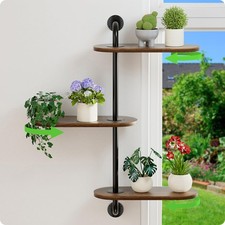 Usado, Prateleiras rotativas para plantas 3 camadas prateleira para janela de madeira para plantas soleira espaço... comprar usado Usado, Prateleiras rotativas para plantas 3 camadas prateleira para janela de madeira para plantas soleira espaço... comprar usado  Enviando para Brazil