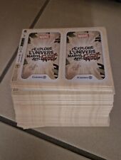 200 cartes marvel d'occasion  Auxonne