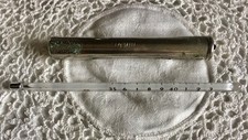 Vintage glass thermometer for sale  NORTHWICH