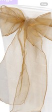 Gold chair sashes for sale  STOCKPORT