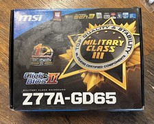 Msi z77a gd65 for sale  PENZANCE