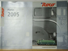 Catalogue roco 2005 d'occasion  Francaltroff