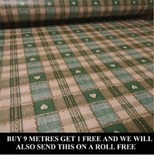 Green gingham love for sale  BRADFORD