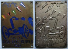 Bronze plakette adac gebraucht kaufen  Borna