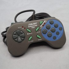 Sega Saturn SUNSATURN PAD Control Pad SSP-0010 SUNSOFT Testado, usado comprar usado Sega Saturn SUNSATURN PAD Control Pad SSP-0010 SUNSOFT Testado, usado comprar usado  Enviando para Brazil