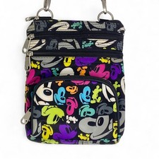 Usado, Bolsa tiracolo preta Mickey Mouse pequena hipster autêntica Disney Park comprar usado  Enviando para Brazil