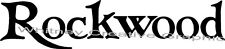 Rockwood decal sticker for sale  Bourbon