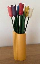 Holzblumen tulpen holz gebraucht kaufen  Leipzig