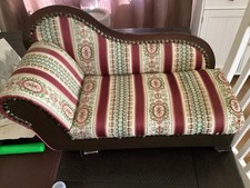 Vintage upholstered wood for sale  Beloit