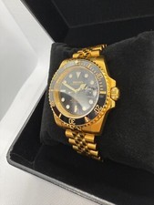 Seiko gold submariner for sale  BRAUNTON